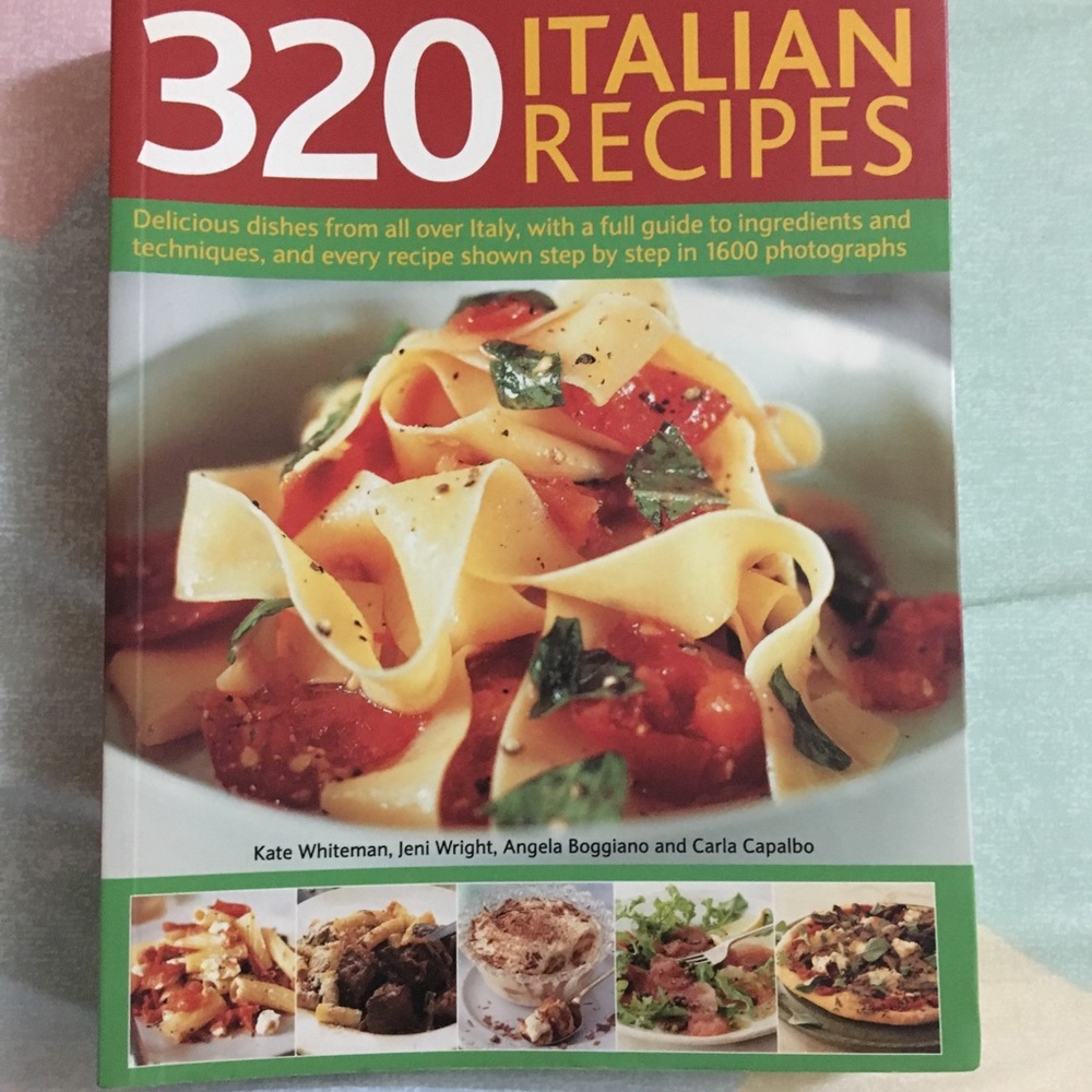 Italian recipes cookbook!